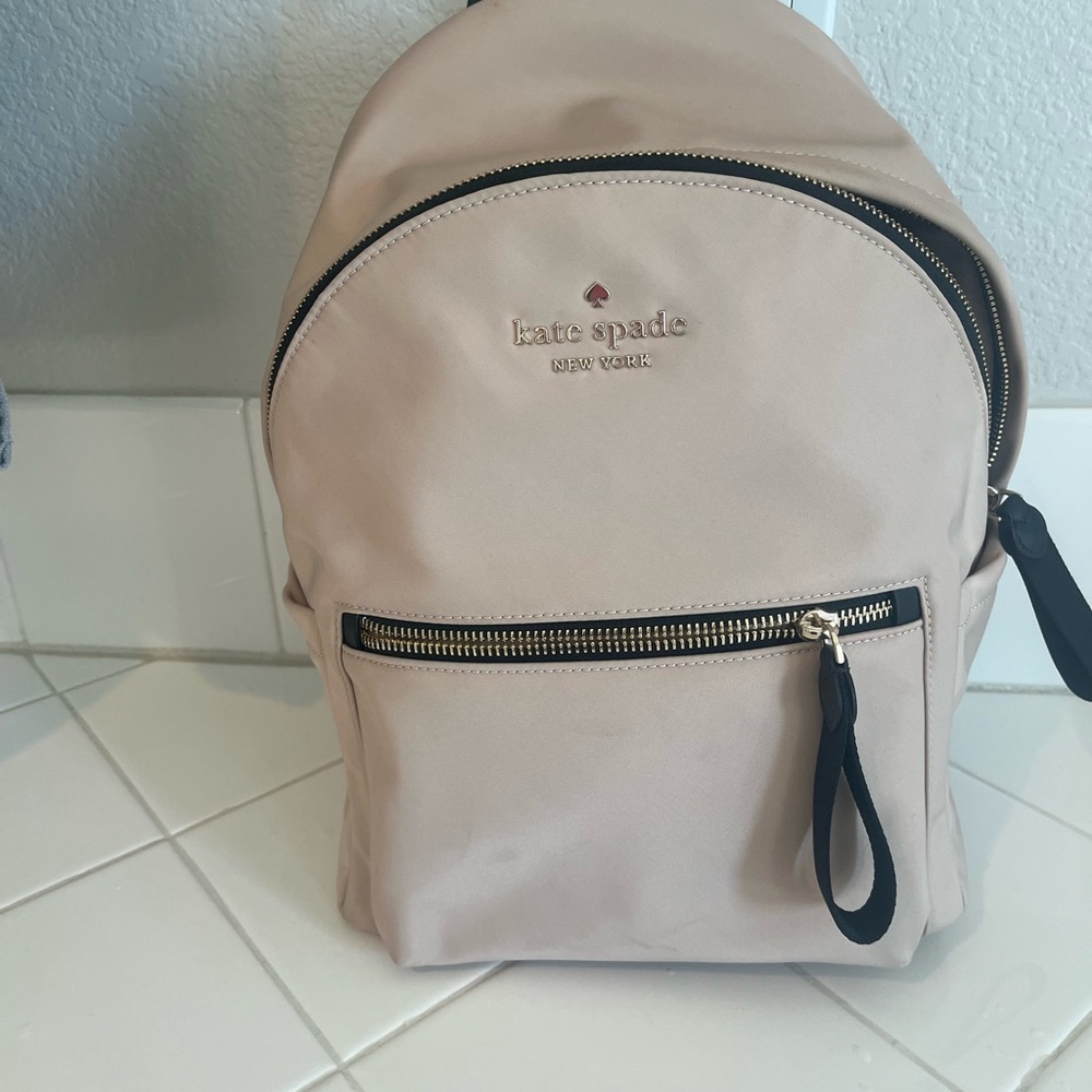 Kate Spade Beige Backpack